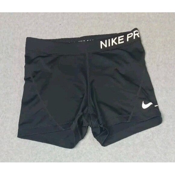 Nike Pants - Nike Pro Compression Shorts Womens Small Black Training Running Jogging Gym Yoga